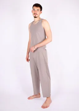 ÆVRIL ÆVRIL Unisex Yogahose // Dolphin Grey // Bio-Baumwolle – Produktbild 1 von 1