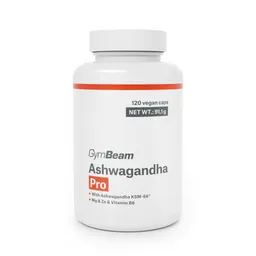 GymBeam GymBeam Ashwagandha Pro 120 Kapseln – Produktbild 1 von 1