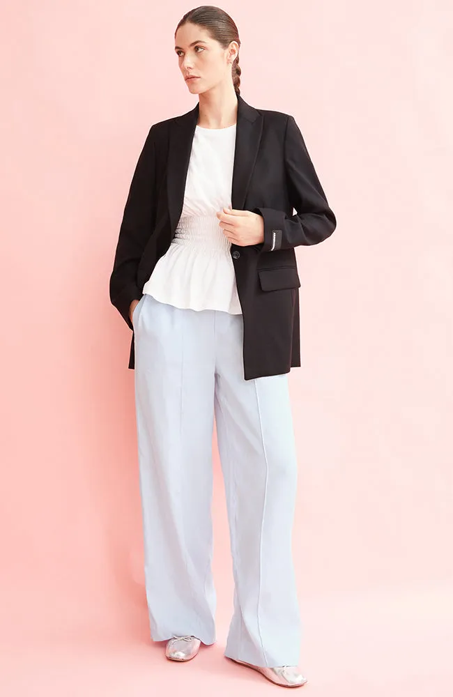 ARMEDANGELS ARMEDANGELS Damen vegan Hose Jonvaali Morning Himmelblau, Hellblau, – Produktbild 1 von 2