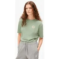 ARMEDANGELS ARMEDANGELS TARJAA GRAPHIC Damen T-Shirt aus 100% Bio-Baumwolle, Foam-white, – Produktbild 1 von 1