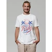 watapparel watapparel T-Shirt Unisex Ride the waves, Off white, – Produktbild 1 von 1
