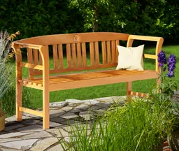 Deuba® Gartenbank Rose Eukalyptusholz FSC®-zertifiziert 157x45x82cm – Produktbild 1 von 1