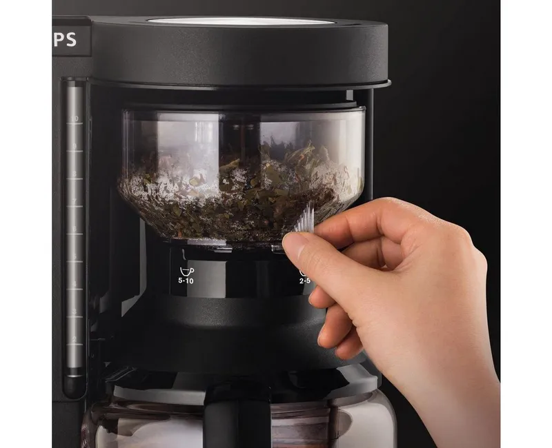 Krups Krups Filterkaffeemaschine "Duothek Plus KM8508", Schwarz, – Produktbild 5 von 6