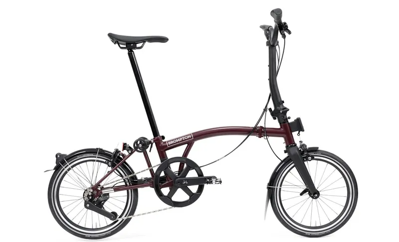 Brompton Brompton P Line - Typ M - 16 Zoll 4K Faltrad, Rot, – Produktbild 1 von 1