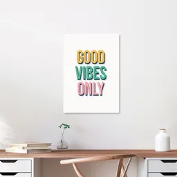 Photocircle Photocircle Poster / Leinwandbild - Good Vibes Only – Produktbild 1 von 1