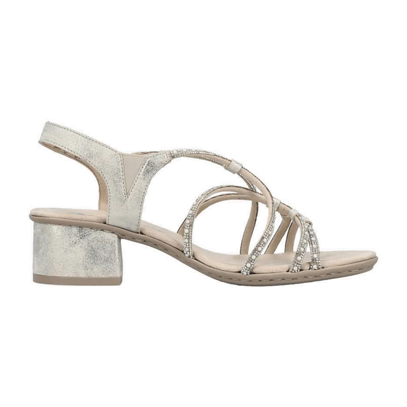 Rieker Rieker 64970-60 für Damen, beige, Größe 42 EU, Beige, – Produktbild 3 von 7