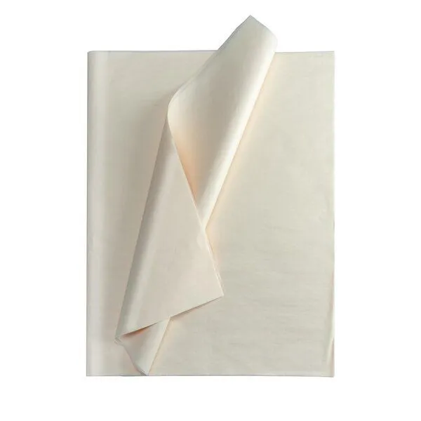 Fines Papeterie Fines Papeterie 50 Bögen Seidenpapier, Creme, – Produktbild 1 von 4