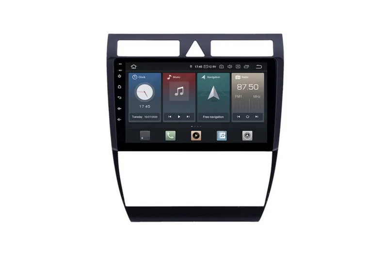 TAFFIO Für Audi A6 C5 4B 9" Touch Android Autoradio GPS CarPlay AndroidAuto Einbau-Navigationsgerät – Produktbild 1 von 3