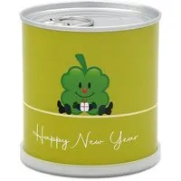 MacFlowers MacFlowers Pflanzen in der Dose - Happy New Year / Glücksklee Silvester Geschenk – Produktbild 1 von 1