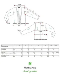 HempAge HempAge Sommerliche Strickjacke Hanf/Biobaumwolle – Produktbild 1 von 1