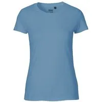 Neutral Neutral® Damen Ladies Fit T-Shirt von Neutral Bio Baumwolle, Dusty indigo, – Produktbild 1 von 1