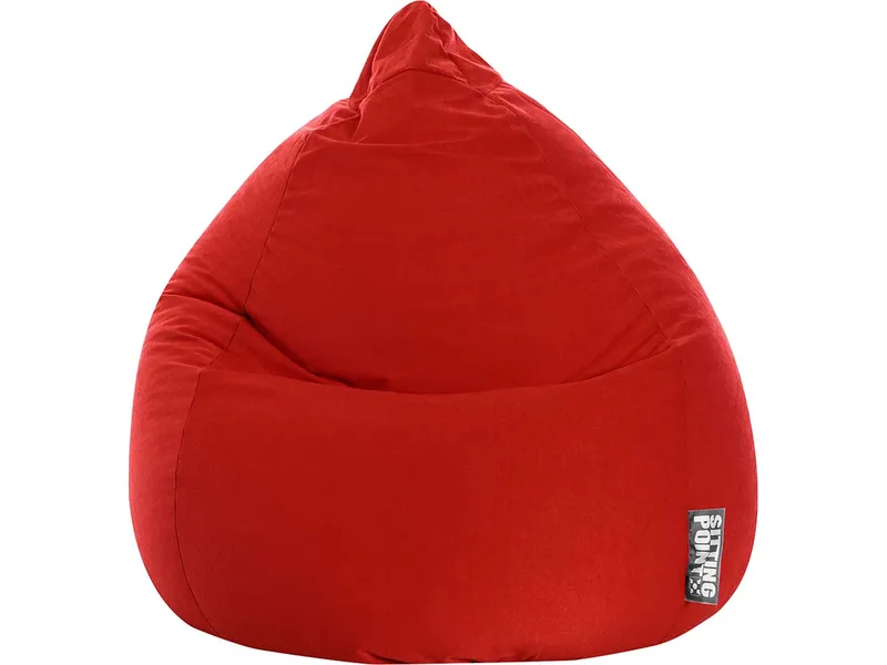 Sitzsack "easy XL", 70 x 110 cm, Rot, – Produktbild 1 von 1