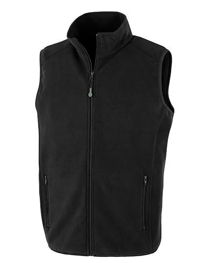 Result Genuine Recycled Result Genuine Recycled Recycelte Unisex Weste Bodywarmer Atmungsaktiv bis Gr.4XL, Schwarz, – Produktbild 2 von 3