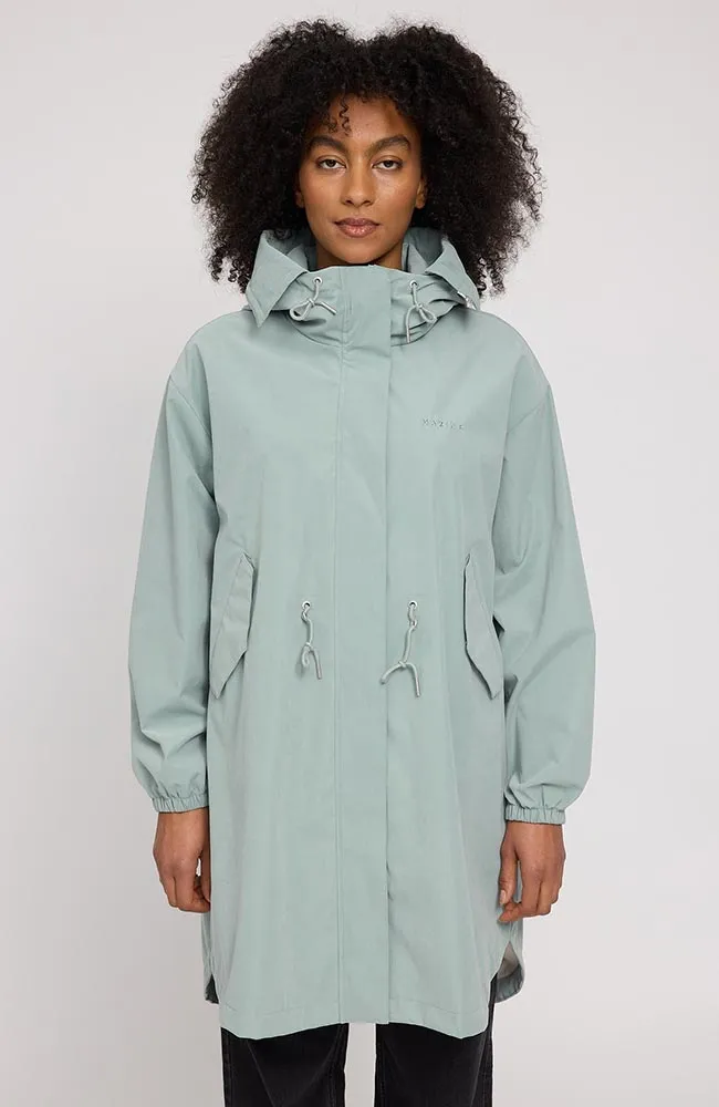 Mazine Mazine Damen vegan Jacke Light Pale Aqua, Hellgrün, – Produktbild 1 von 2