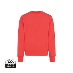iqoniq Iqoniq Kruger Relax-Rundhals-Sweater, sattes rot, S – Produktbild 1 von 1