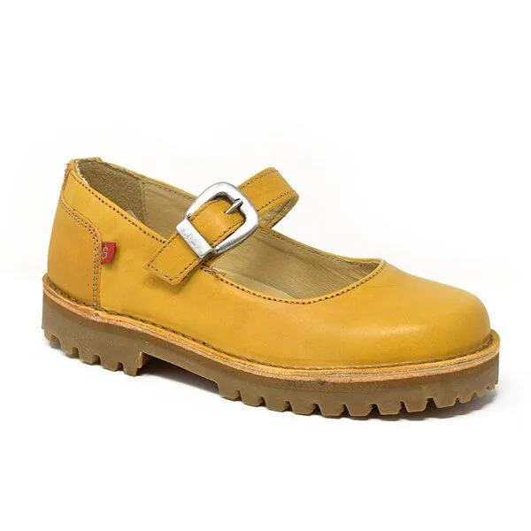 Grünbein Shoes Grünbein Shoes Spangen-Ballerinas Vivienne lose Einlage gelb – Produktbild 2 von 2