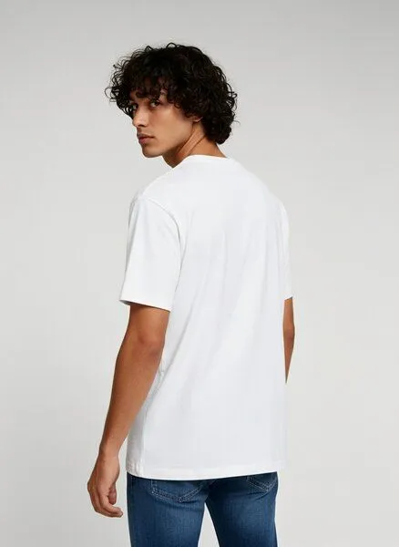 UNIPOLAR UNIPOLAR Basic T-Shirt Modell: Creative, White, – Produktbild 2 von 2