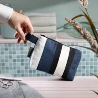 nahtur design nahtur-design Kosmetiktasche aus 100% Leinen | Kleine Leinentasche, No_3 (rosa), – Produktbild 1 von 1