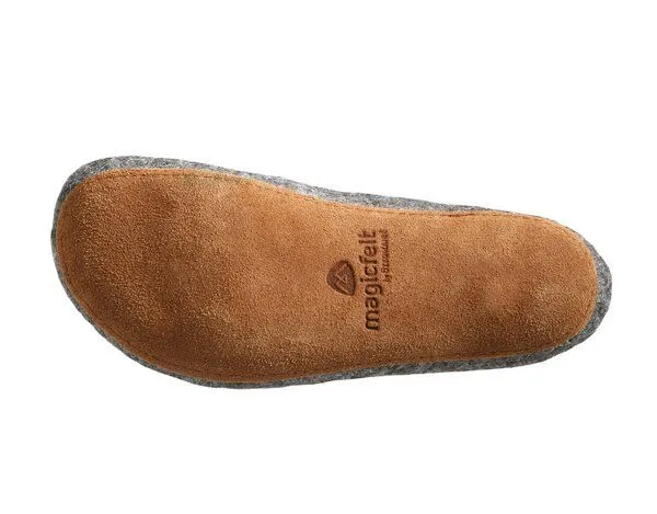 Magicfelt Magicfelt Wollfilz-Pantoffel Unisex - 713, Grau(graubraun), – Produktbild 3 von 3