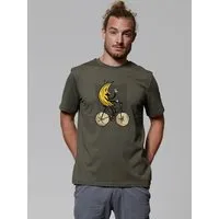 watapparel watapparel T-Shirt Unisex Banana Rider, Khaki, – Produktbild 1 von 1