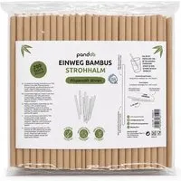 pandoo pandoo Natürliche Einweg-Strohhalme aus Pflanzenfasern – Produktbild 1 von 1