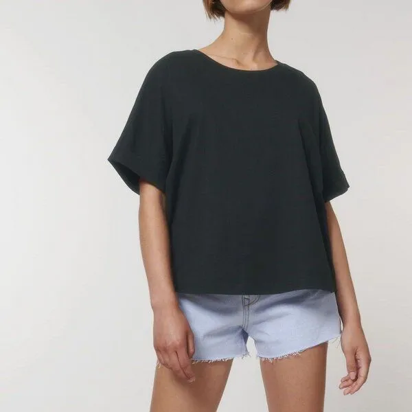 UNIPOLAR UNIPOLAR Oversized T-Shirt Modell: Comiso, Black, – Produktbild 1 von 5