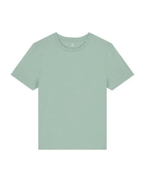 YTWOO YTWOO Bio Damen T-Shirt, enganliegend aus Bio-Baumwolle, Mint, – Produktbild 2 von 3