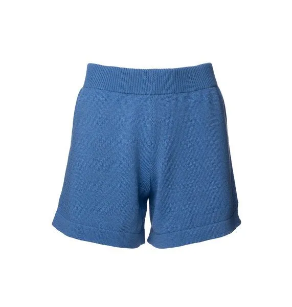 Kopyto Kopyto NANDU RWS – gestrickte kurze Damen-Shorts, Blau, – Produktbild 1 von 4