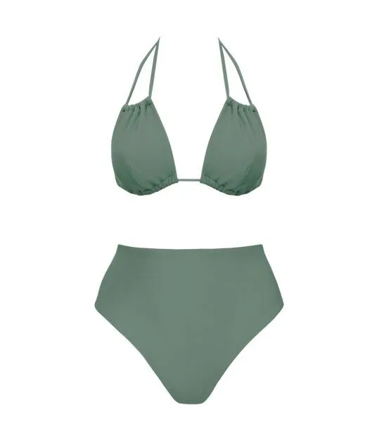 Anekdot Anekdot Bikini Set Low Versatile Top + Skyline High Slip, Sage (green), – Produktbild 1 von 2