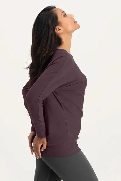 Urban Goddess Urban Goddess Budhi Yoga Langarm Shirt, Berry (lila), – Produktbild 2 von 4