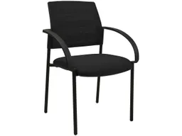 Topstar Topstar Besucherstuhl "AIRWORK MEETING 10.1" mit Armlehnen, schwarz – Produktbild 1 von 1