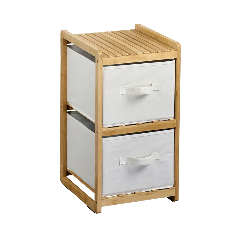 Kesper Kesper Regal mit 2 Boxen, Bambus – Produktbild 1 von 1