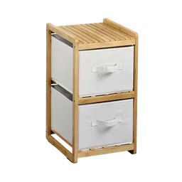 Kesper Kesper Regal mit 2 Boxen, Bambus – Produktbild 1 von 1