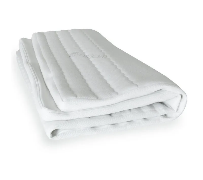 AM Qualitätsmatratzen, Topper Bezug, Atmungsaktiver TENCEL™ Lyocell Topperbezug mit Reißverschluss, 6 cm hoch, TENCEL™ Lyocell, 80x200 cm, Weiß, – Produktbild 2 von 5