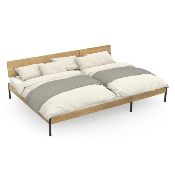 ekomia ekomia Familienbett Luna Comfort, Schwarz, – Produktbild 1 von 4