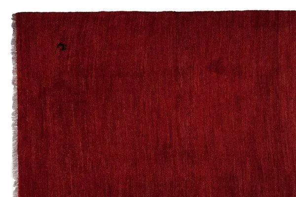 Rugtales Gabbeh Rot „Rugtales“ aus Schurwolle, 200x245 cm, Rot, – Produktbild 4 von 4