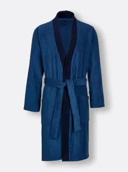 feel good Bademantel jeansblau – Produktbild 1 von 1