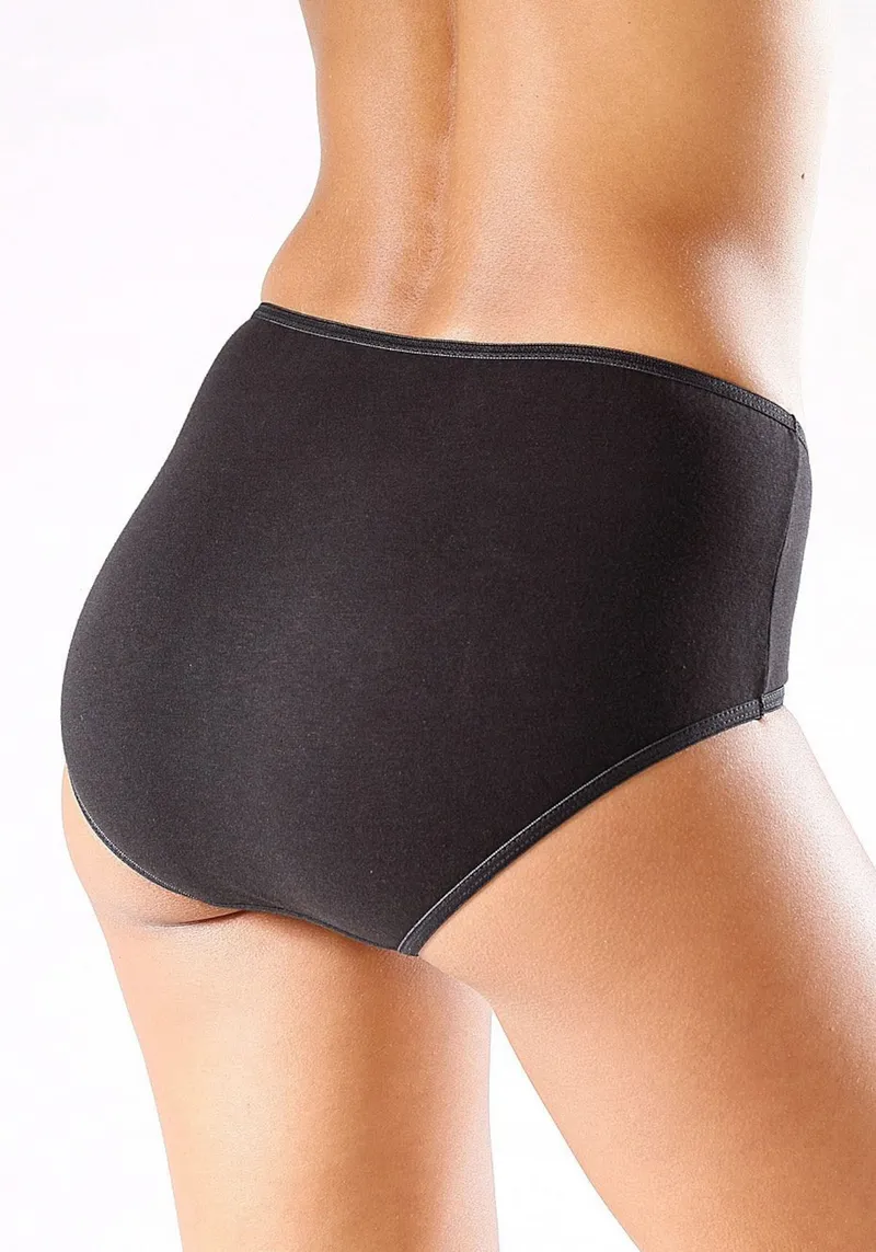 petite fleur by Lascana Hüftslip weiß, schwarz, Weiß, schwarz, – Produktbild 2 von 3