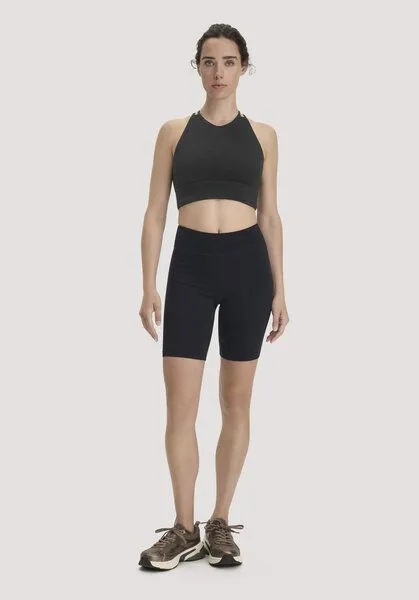 hessnatur hessnatur Shorts Fitted ACTIVE LIGHT aus Bio-Baumwolle, Schwarz, – Produktbild 1 von 7