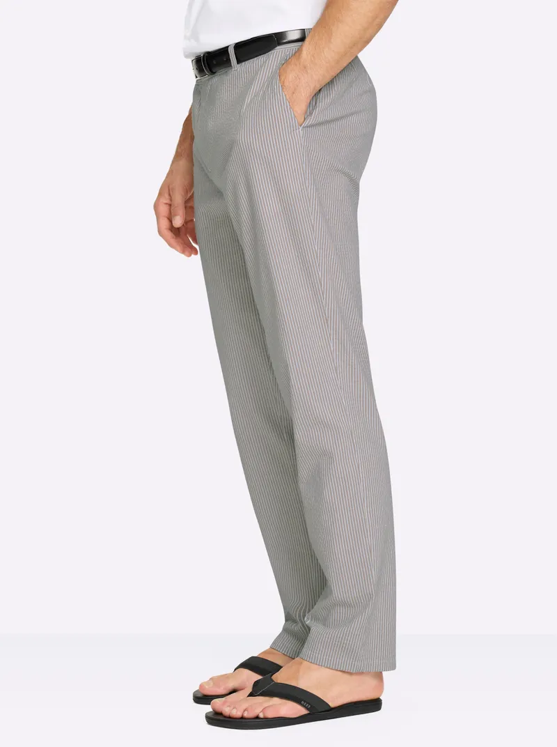 marco donati Hose sesam-gestreift, Sesam-gestreift, – Produktbild 3 von 3