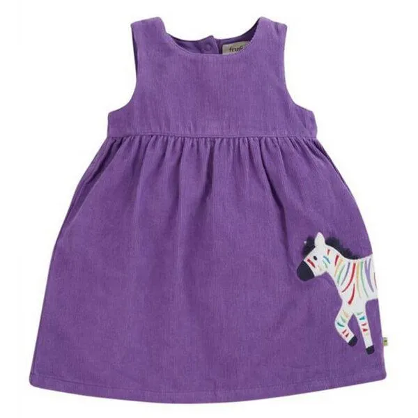 Frugi Frugi Cordkleid Lexie Zebra lila – Produktbild 1 von 2