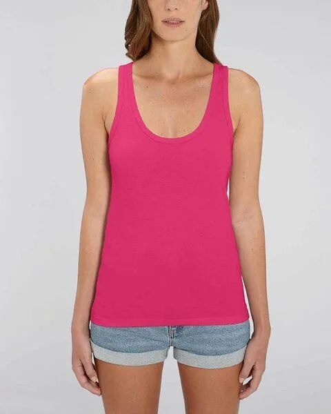 YTWOO YTWOO Damen Top aus Bio Baumwolle, nachhaltig & fair, viele Farben, Pink, – Produktbild 1 von 4