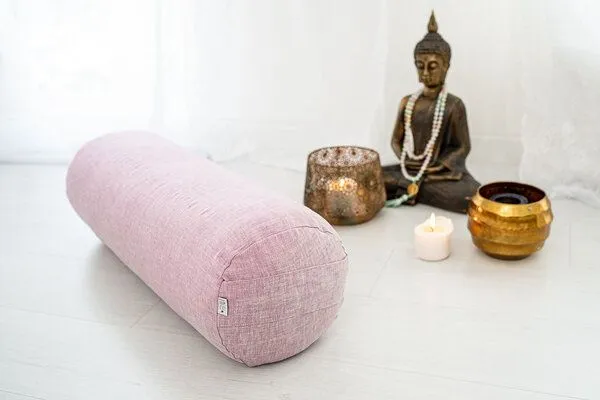 Goldwerk Schliersee Goldwerk Schliersee Bolster ALL NATURE aus Bio Leinen, Rosa, – Produktbild 1 von 4