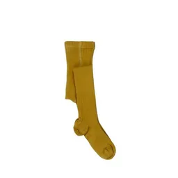 Walkiddy Strumpfhose Senfgelb Uni Bio-Baumwolle GOTS – Walkiddy – Produktbild 1 von 1