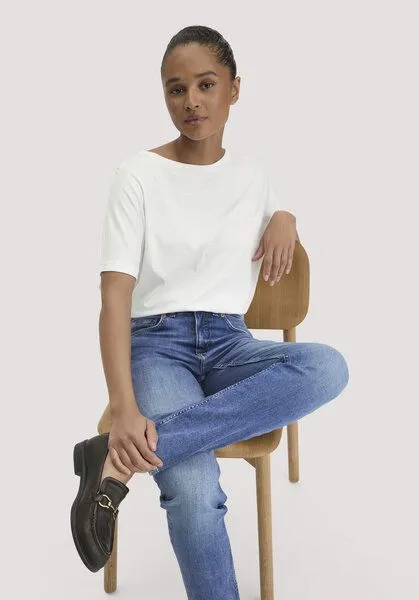 hessnatur hessnatur Jeans LEA Slim aus Bio-Denim, Dark blue, – Produktbild 5 von 5