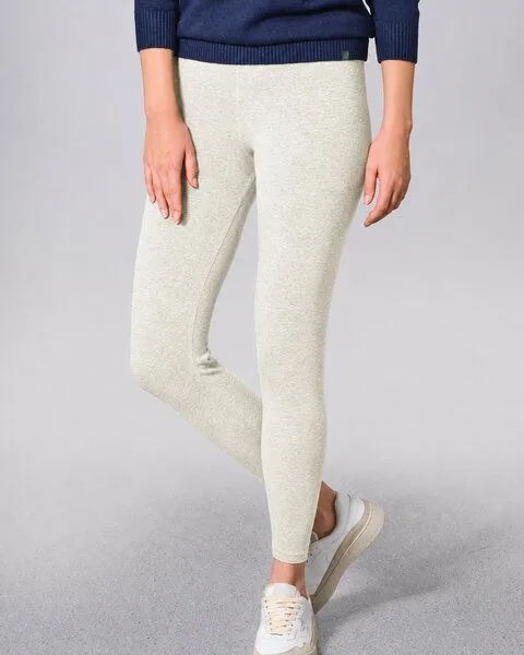 HempAge HempAge Wärmende Leggins Hanf/Biobaumwolle/Yak, Natur (weiß), – Produktbild 1 von 3