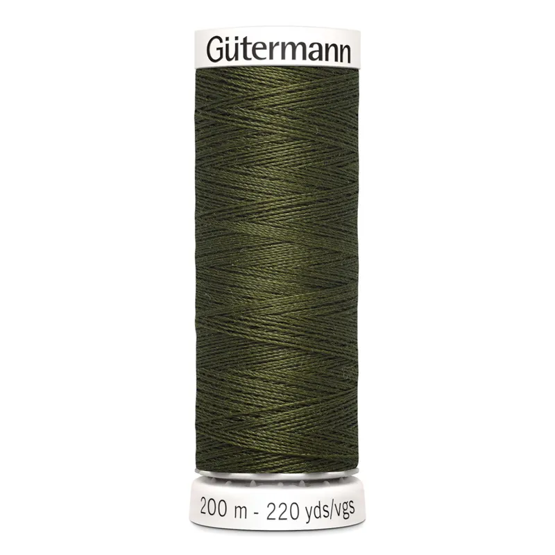 Gütermann Gütermann Allesnäher 200m 399 Dunkelolivgrün – Produktbild 1 von 1