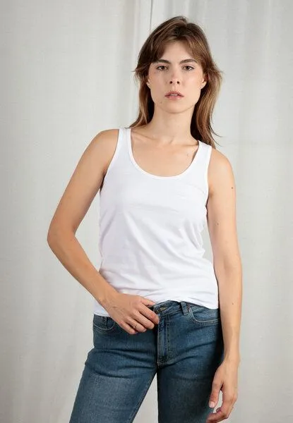 TORLAND TORLAND Damen Tanktop LILLI, Weiß, – Produktbild 4 von 4