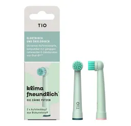 Tio Tio Zahnbürste Aufsteckköpfe Elektrozahnbürste - Tiomatik kompatibel mit Oral-B – Produktbild 1 von 1