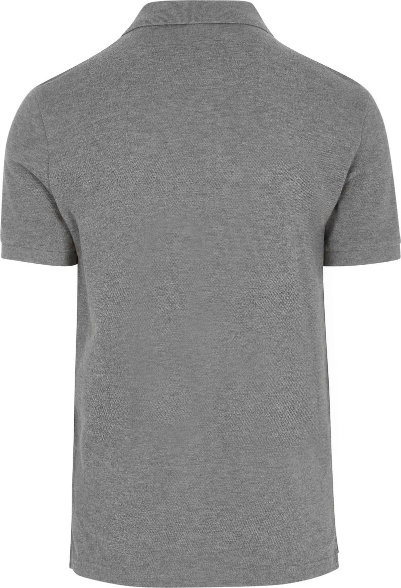 Profuomo Profuomo Piqué Poloshirt Melange Grau - Größe S, Grau, – Produktbild 1 von 4